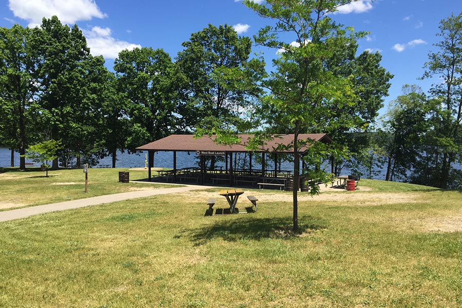 West Boat Launch Picnic Shelter